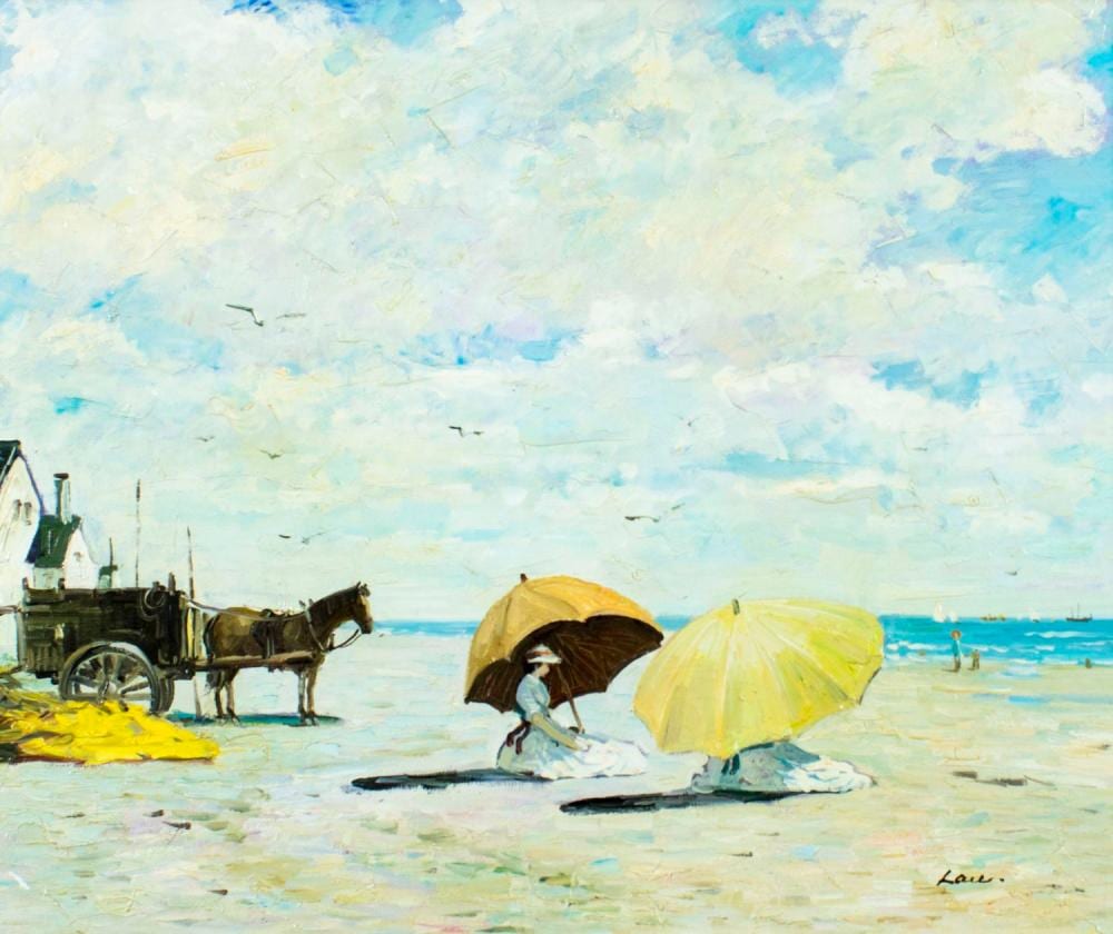 Law Kwok Keung comparable auction result: law kwok keung ca ny china b 1954 oil painting