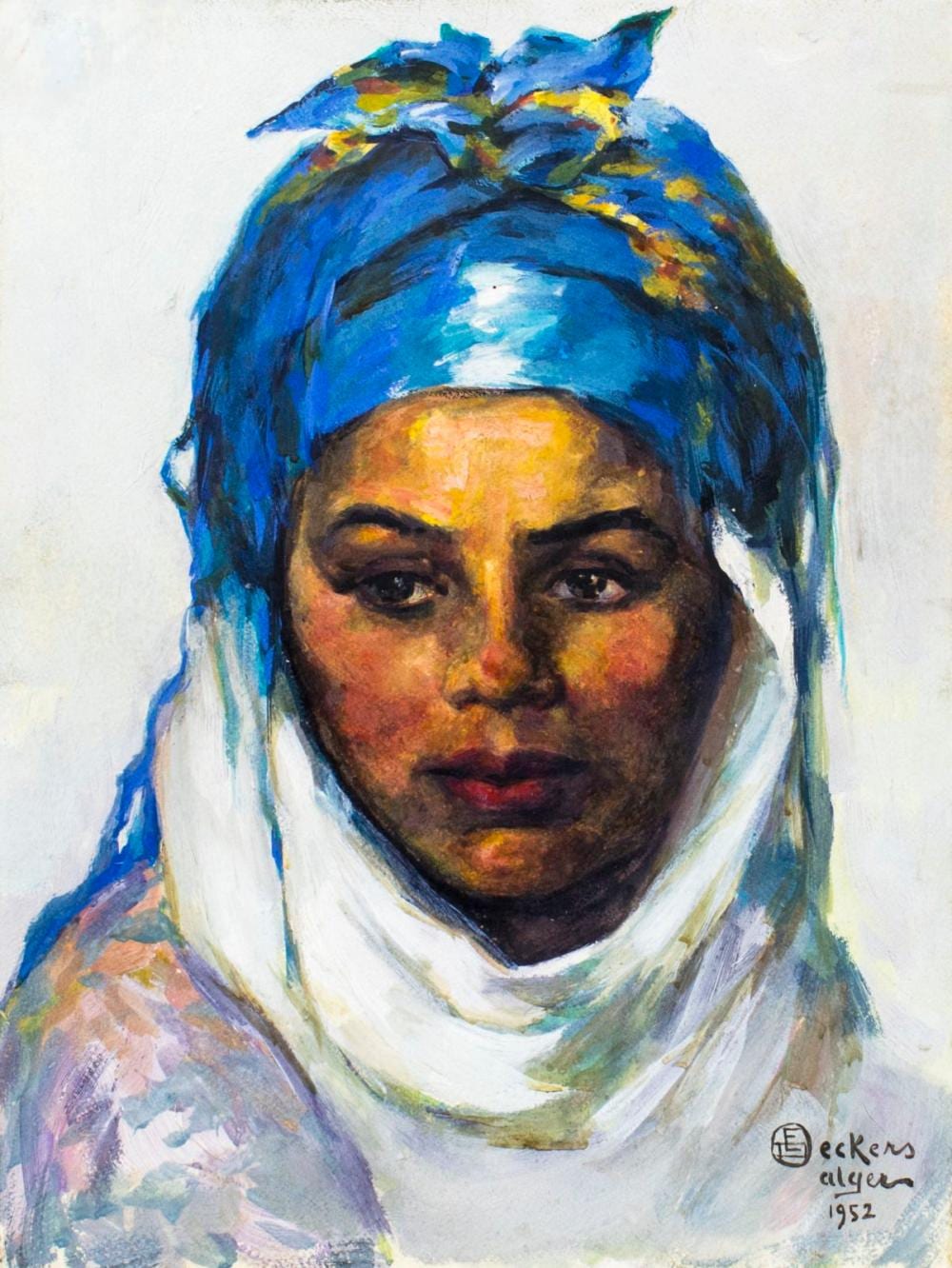 Emile Deckers comparable auction result: emile deckers belgium 1885 1968 oil painting