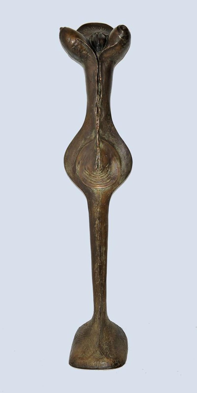 Karl-Heinz Deutsch comparable auction result: karl heinz deutsch stehende figuration gro e bronzeplastik von 1989