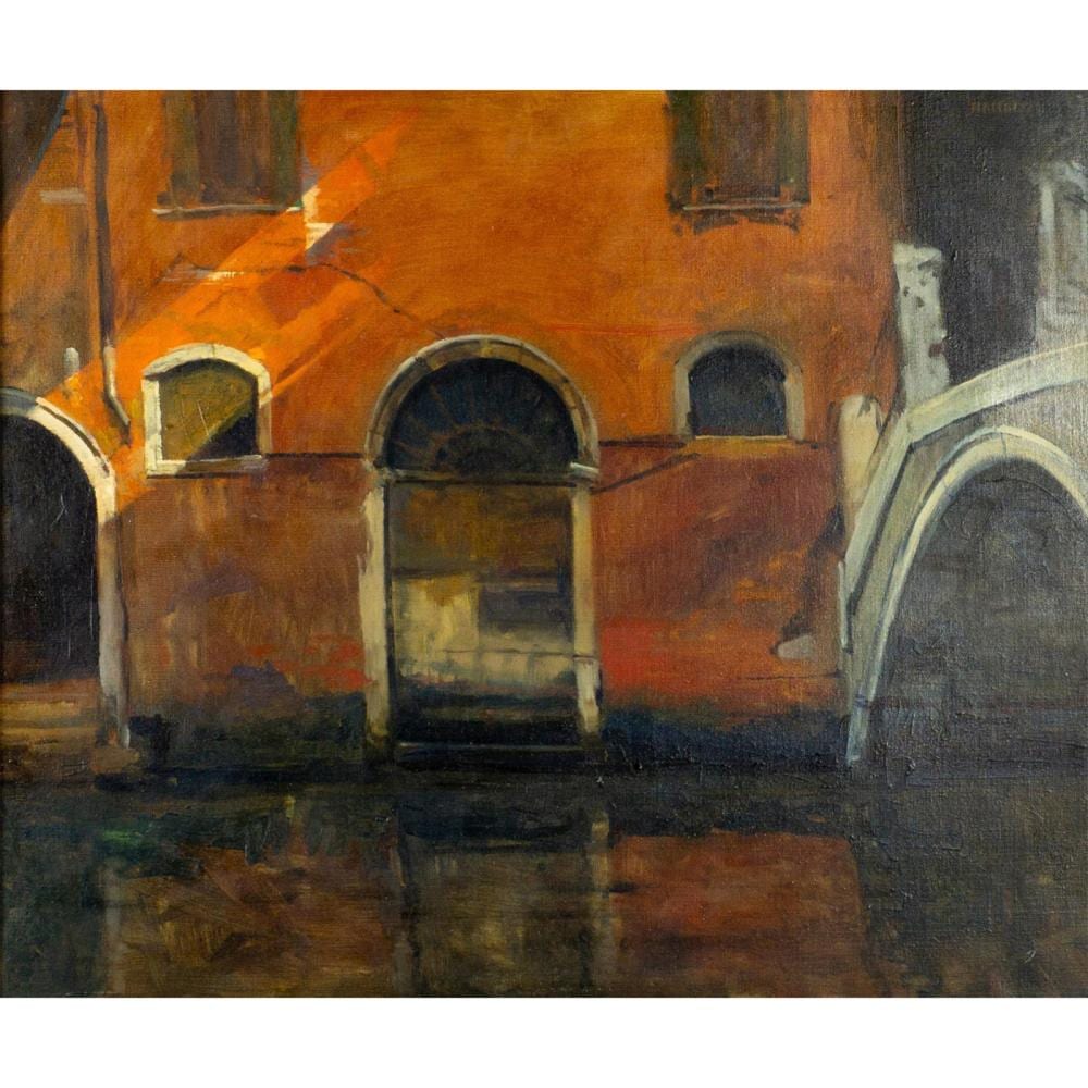 Albert Handell comparable auction result: albert handell american oil on canvas signed