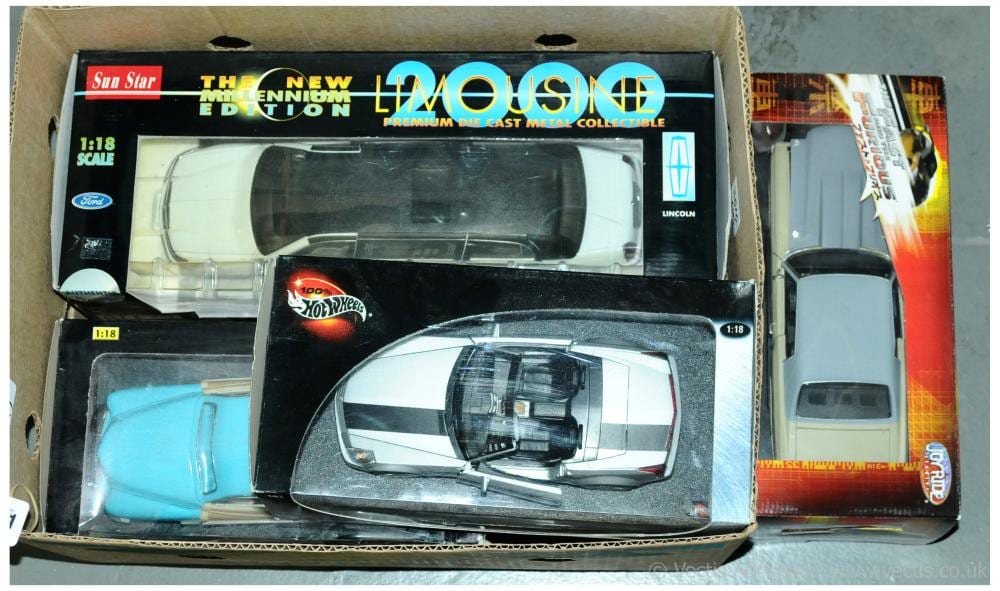 Monte M. Wright comparable auction result: boxed mainly 1 18 scale diecast cars rc2 joyride