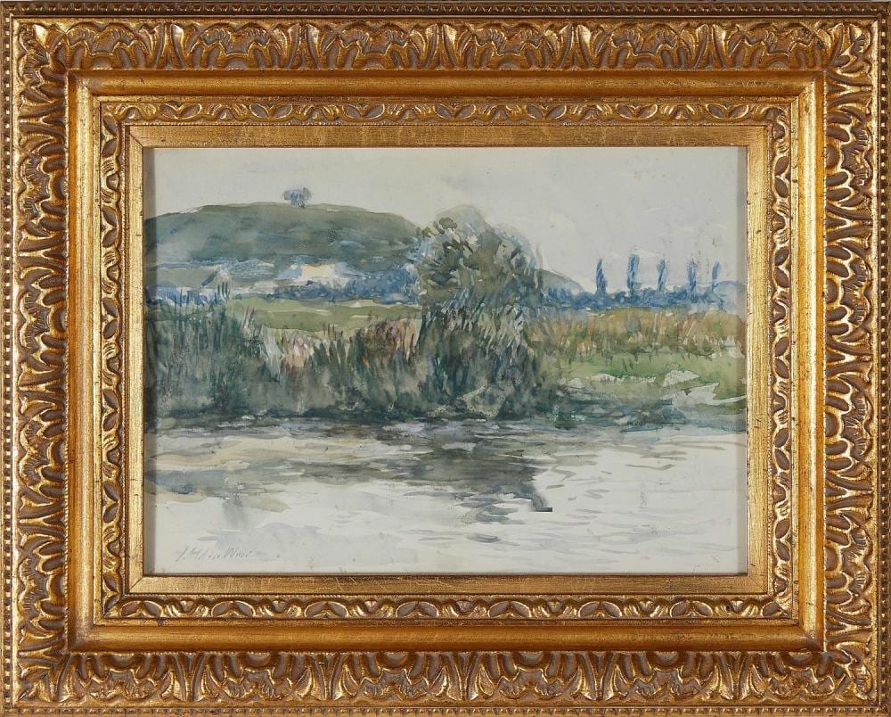 j alden weir · Charlton Hall · 2022-09-23 Alden Weir comparable auction result: j alden weir