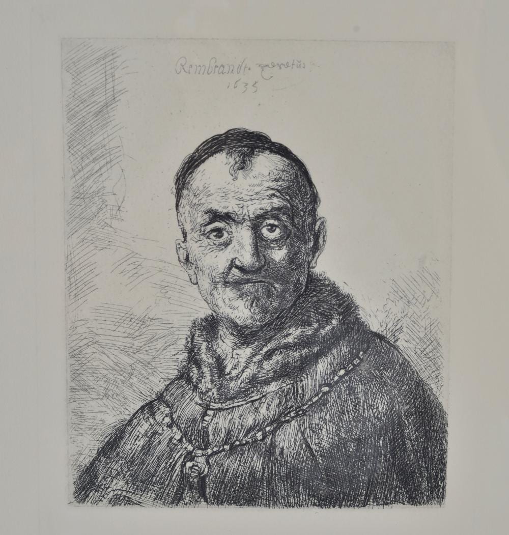Armand Durand comparable auction result: armand durand etching