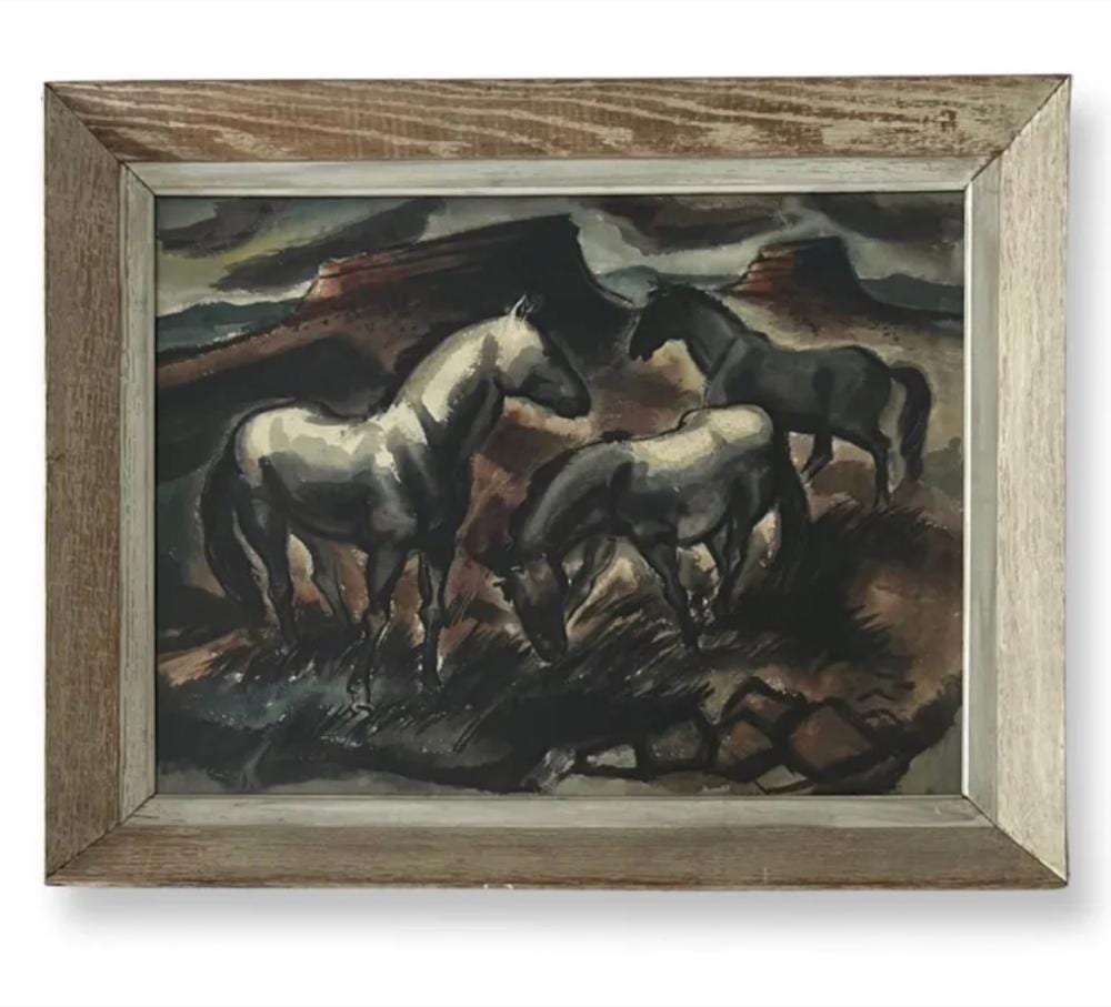 Frederick James Gill comparable auction result: frederick james gill 1906 1974 american