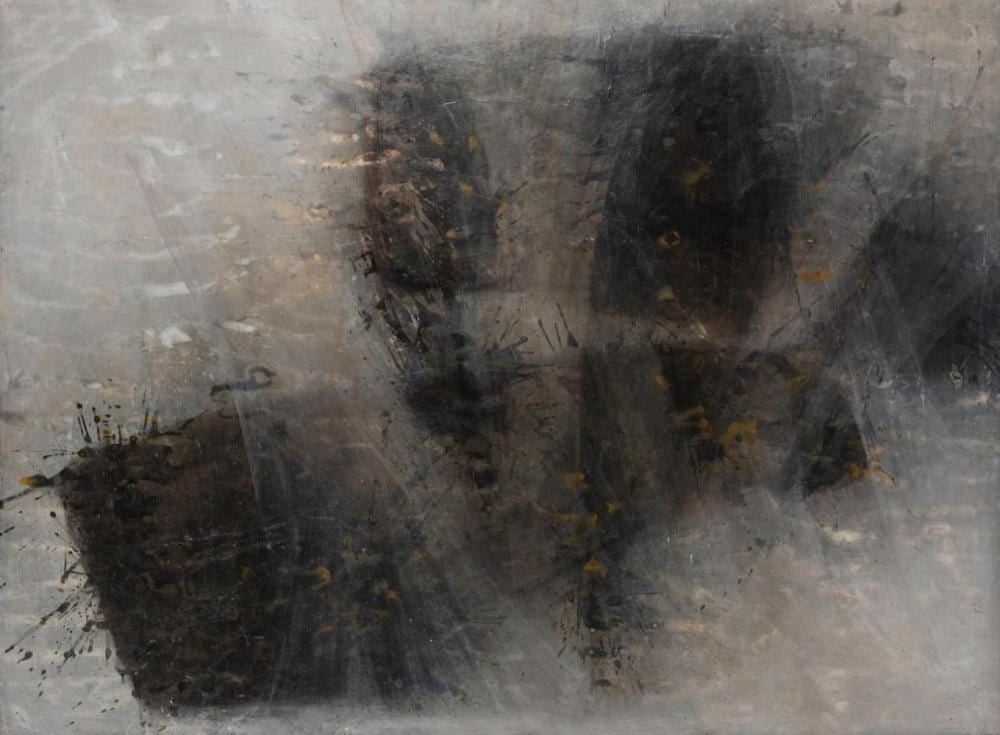 Delcy Morelos (1967) S/T, sf. Óleo sobre papel entelado Medidas: 146 X 197 cm comparable sale