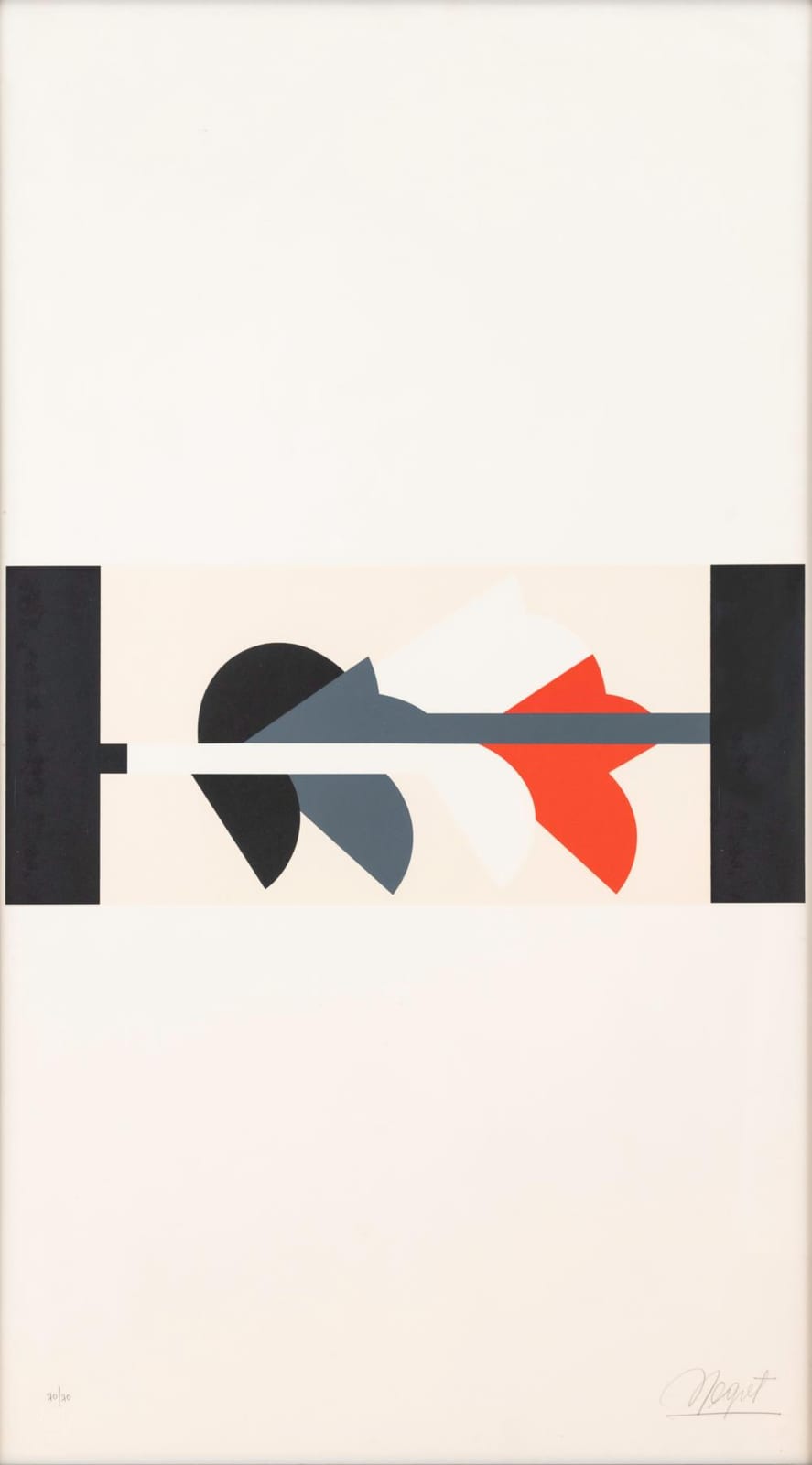 Edgar Negret (1920-2012) S/T, sf. Obra gráfica Medidas: 99 x 55.5 cm Ed. 70/70 comparable sale