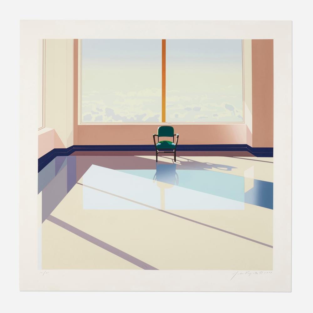 John Register comparable auction result: john register waiting room for the beyond
