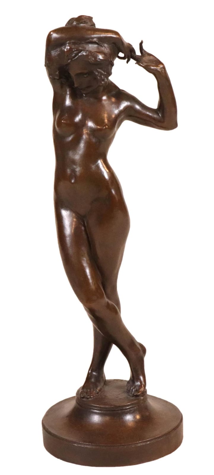 Robert Ingersoll Aitken comparable auction result: robert ingersoll aitken bronze standing nude