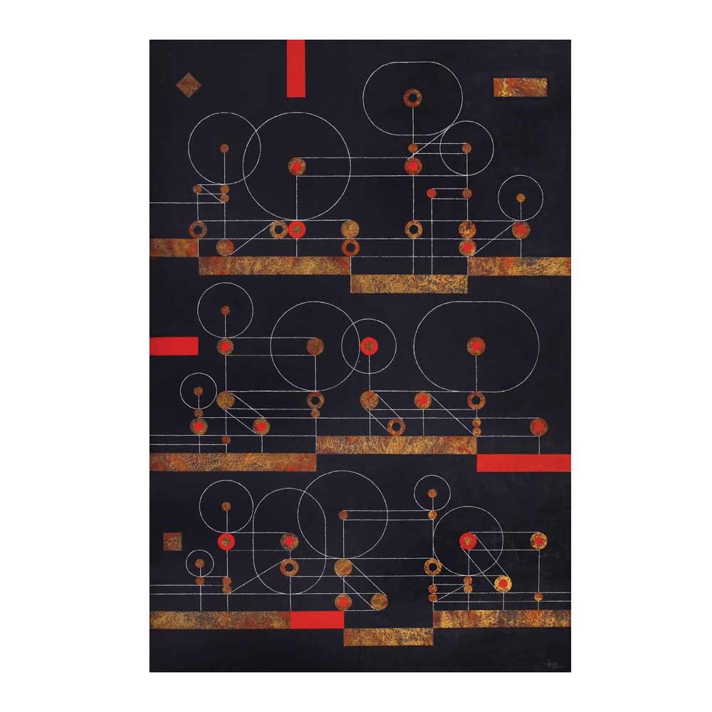 Arturo Luz (1926 - 2021) - Carnival Forms II comparable sale