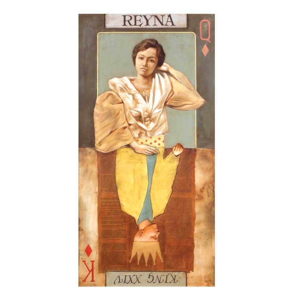Jose John Santos III (b. 1970) - Naghaharing Reyna (Queen on High) comparable sale