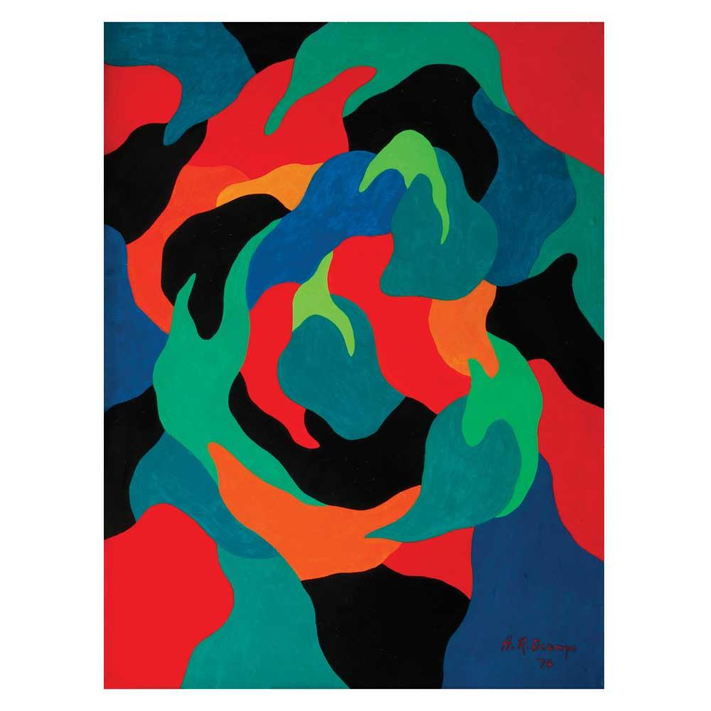 Hernando R. Ocampo (1911 - 1978) - Abstract comparable sale
