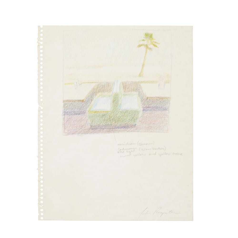 John Register comparable auction result: john register 1936 1996 untitled circa 1980s