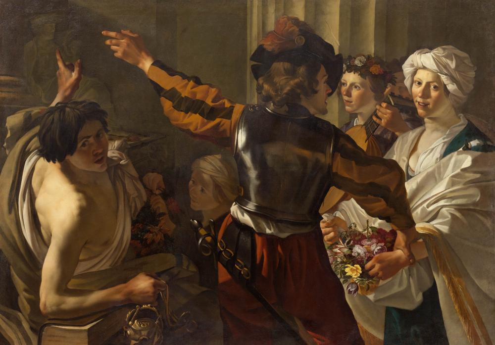 Dirck van Baburen comparable auction result: dirck van baburen
