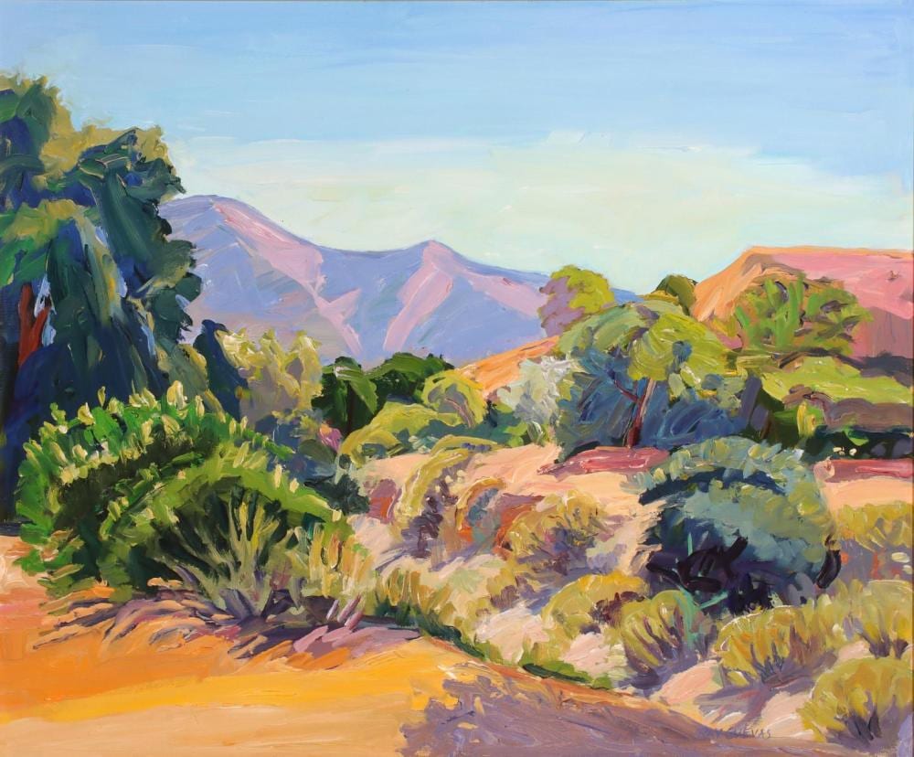Raymond Cuevas comparable auction result: raymond cuevas california 1932 2020 oil on canvas