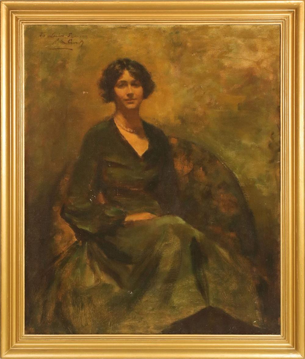 Raymond Moreau Crosby comparable auction result: raymond crosby 1876 1945 illustrator portrait
