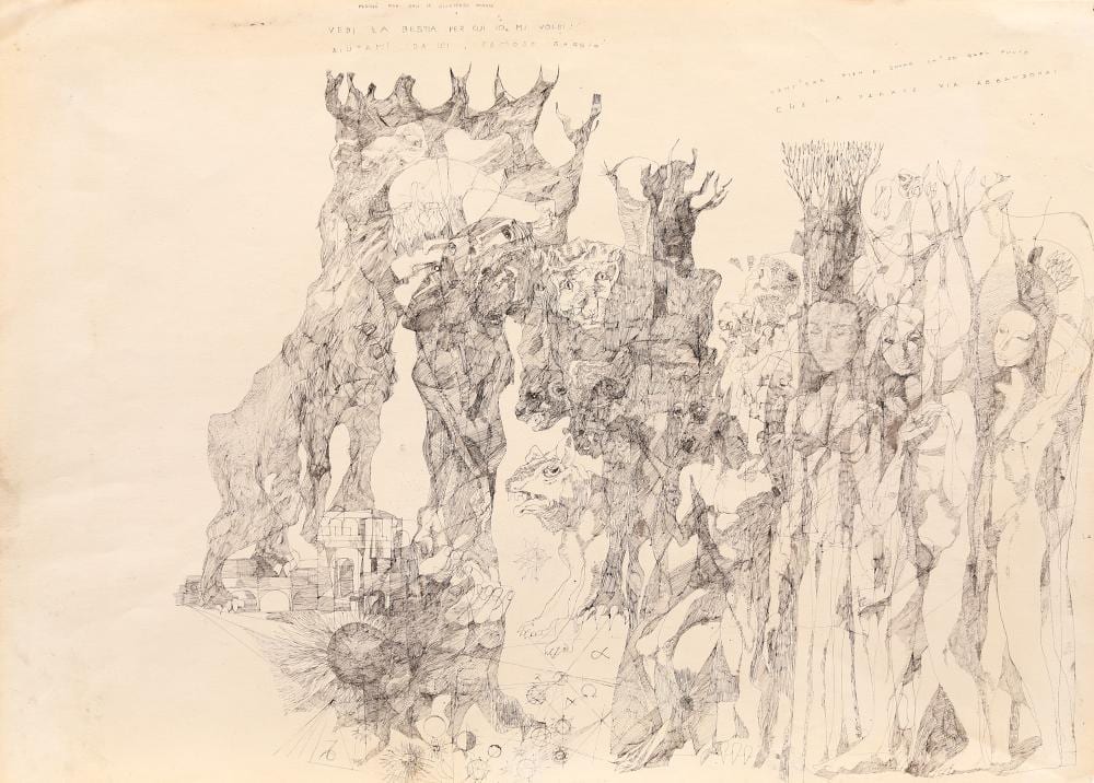 Octav Grigorescu comparable auction result: octav grigorescu the divine comedy