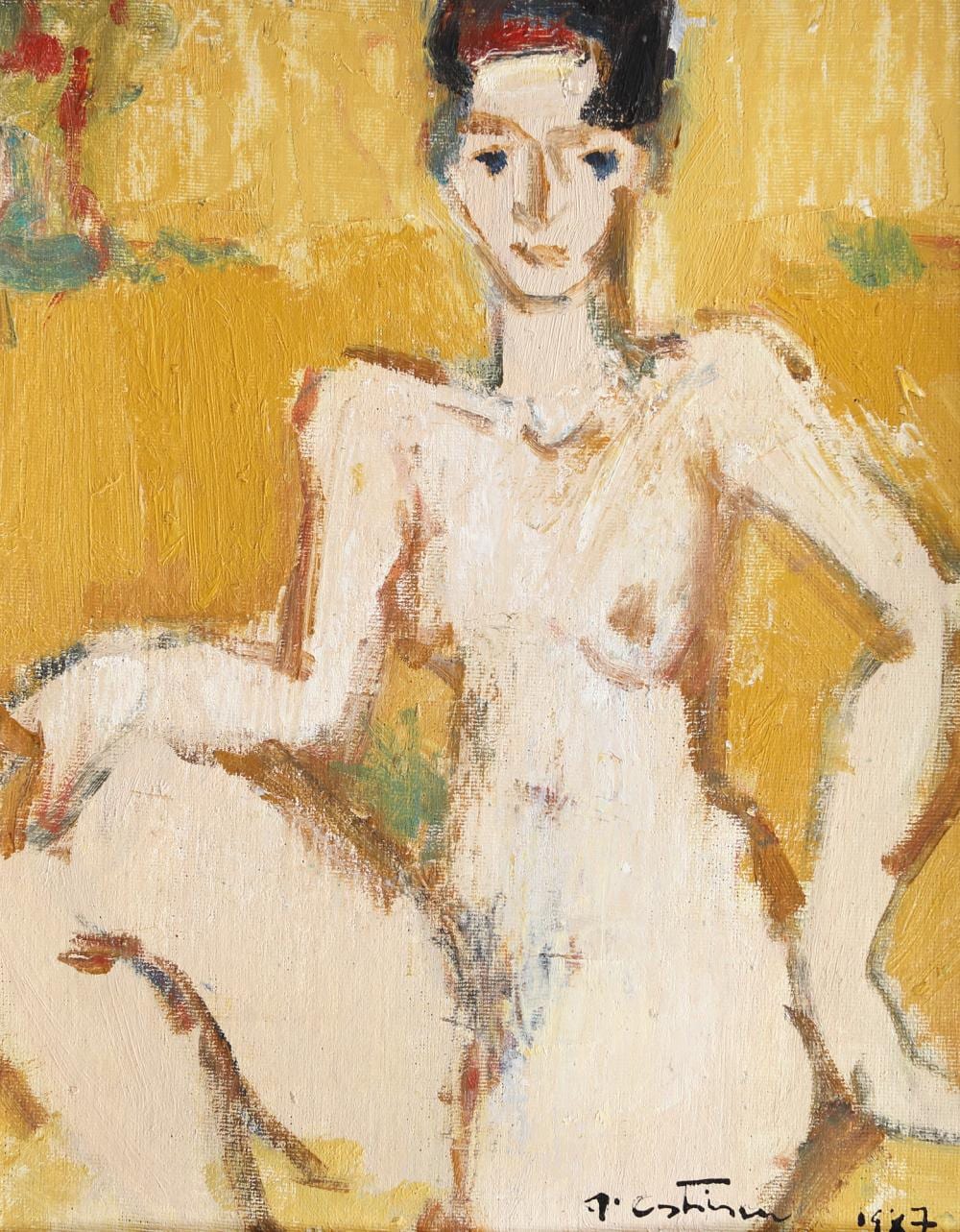 Augustin Costinescu comparable auction result: augustin costinescu nude