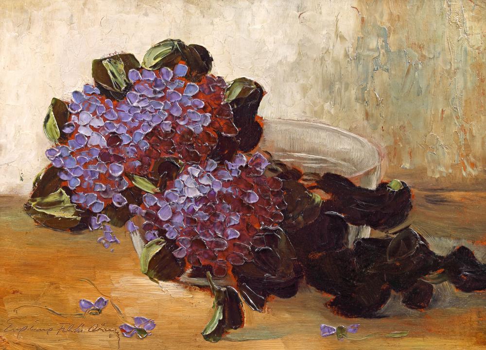 Eugenia Filotti Atanasiu comparable auction result: eugenia filotti atanasiu hydrangeas