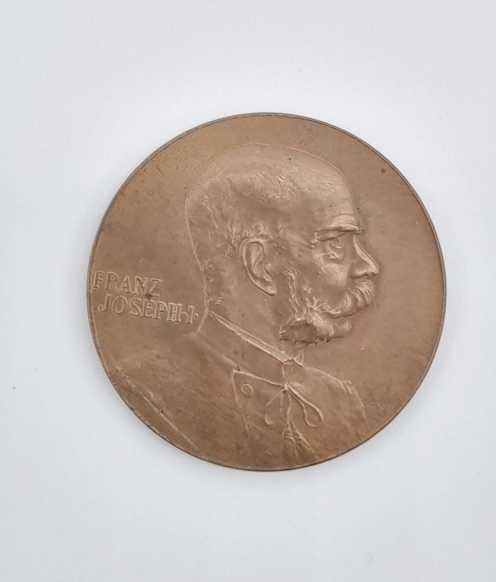 Franz Josef comparable auction result: franz josef kaiser jubil ums und 5 sterr bundesschie en wien 1898 cu abschlag vom sch tzenpreis dm 37 10mm 24 4g