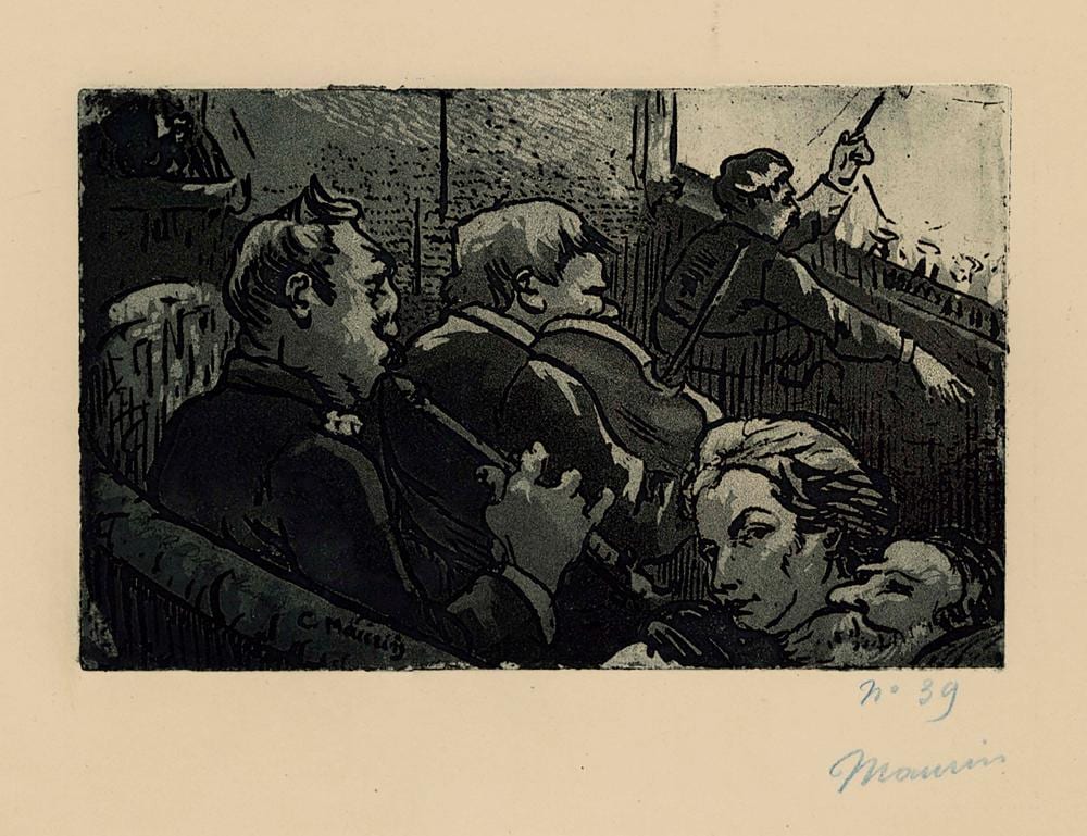 Charles Maurin comparable auction result: charles maurin the orchestra