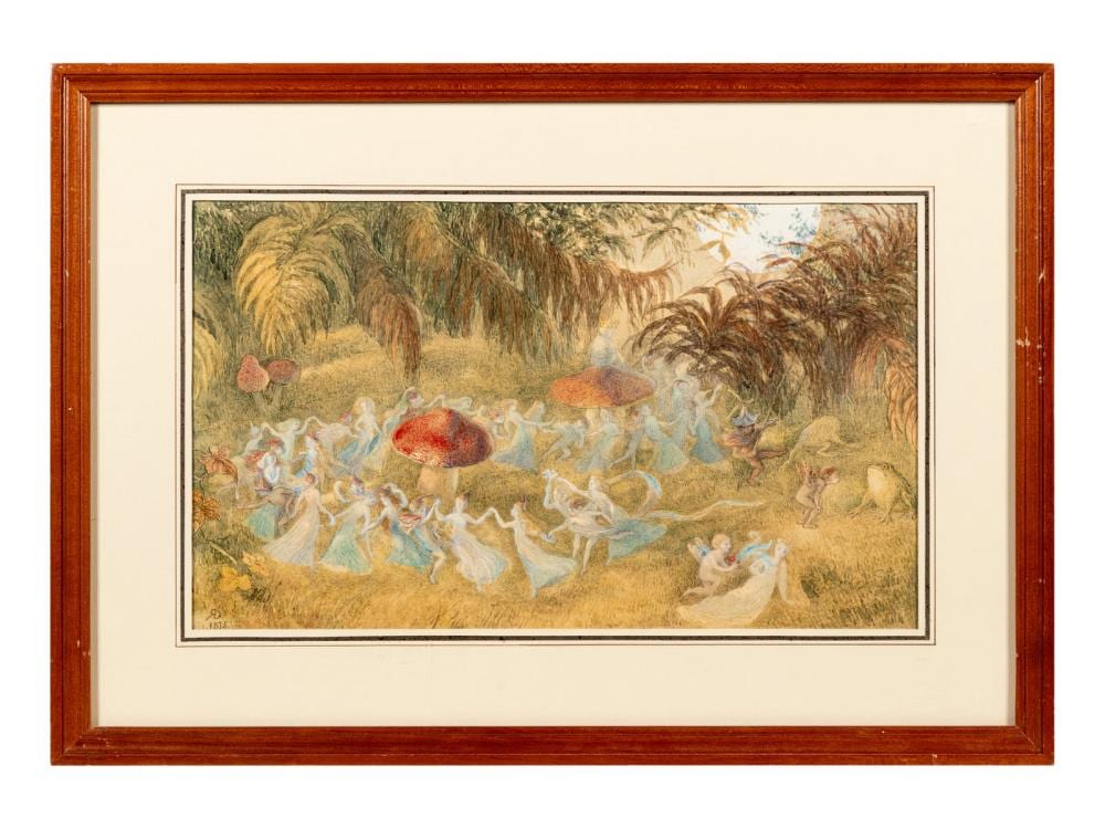 richard doyle british 1824 1883 the fairy s dance 1875 · Hindman · 2022-09-27 Richard Doyle comparable auction result: richard doyle british 1824 1883 the fairy s dance 1875