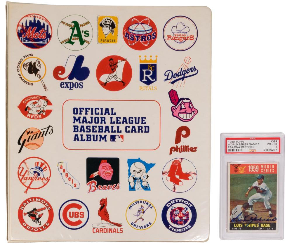 1950s, 1960s and 1970s Baseball Card Assortment sold by Leonard Auction, lot 365 — auction record photograph