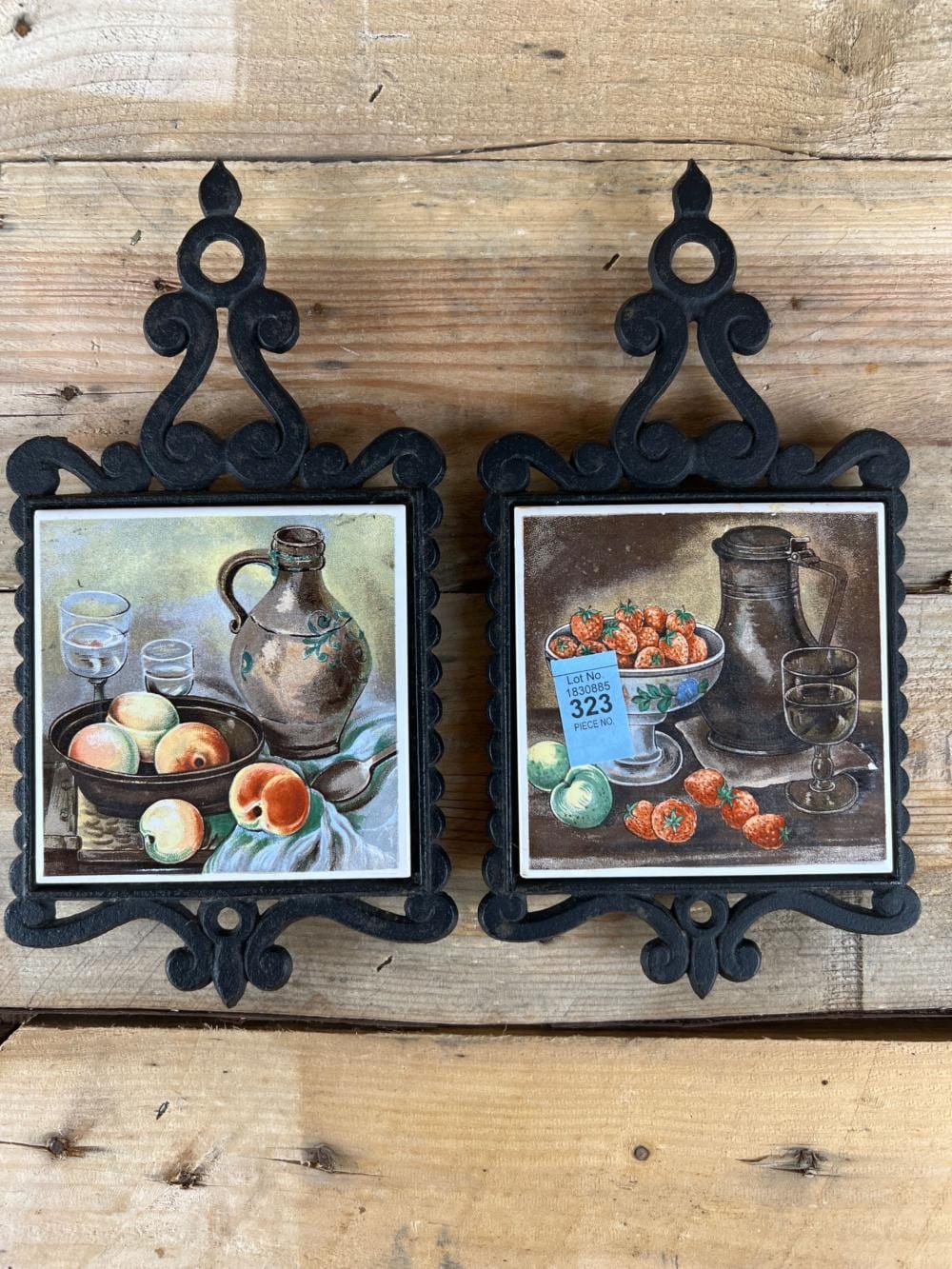 Vintage Cast Iron Trivets sold by Aether Auctions, lot 323 — auction record photograph
