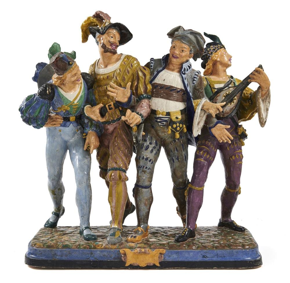 Charles Auguste Lebourg comparable auction result: charles auguste lebourg 1829 1906 les troubadours