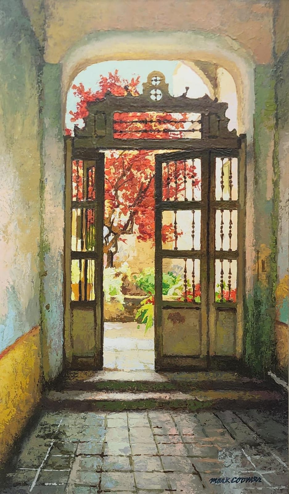 Mark Allen Coomer comparable auction result: mark allen coomer 1914 2004 oil on board
