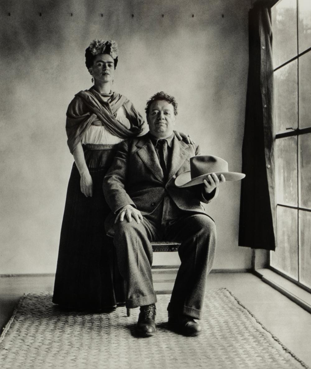 Nickolas Muray comparable auction result: nickolas muray 1892 1965 frida diego with hat