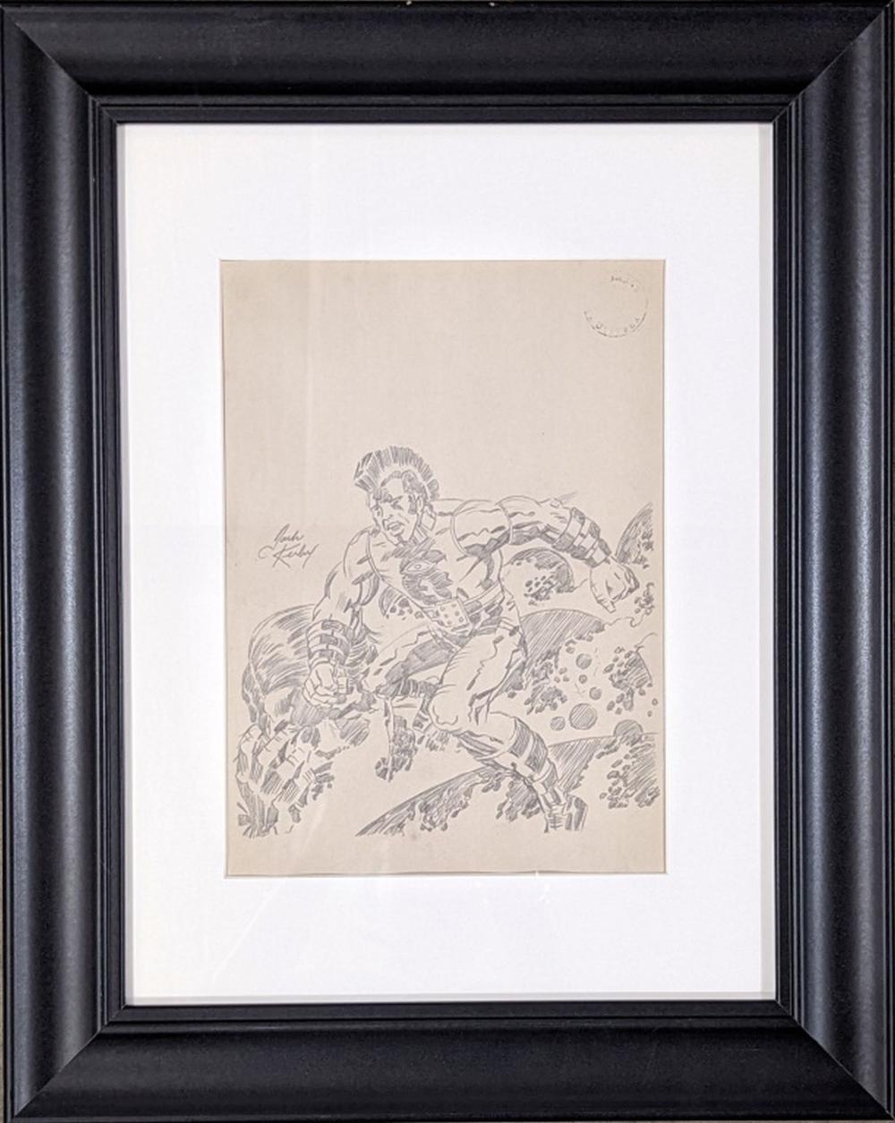 original in the manner of jack kirby · Four Seasons Auction Gallery · 2022-10-02 Jack Kirby comparable auction result: original in the manner of jack kirby