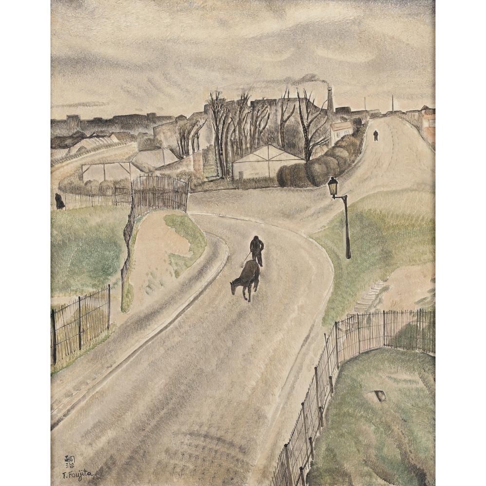 Paysage Porte D'Arcueil, BANLIEUE DE PARIS / LANDSCAPE OF PORTE D'ARCUEIL, PARIS SUBURBS comparable sale