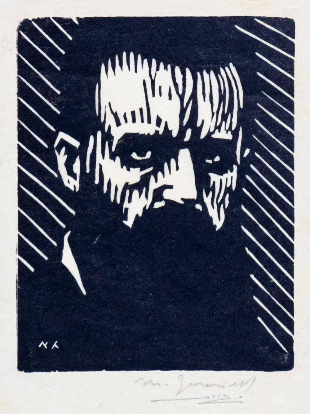 meir gur aryeh 1891 1951 herzl woodcut · Pasarel · 2022-09-19 Meir Gur-Aryeh comparable auction result: meir gur aryeh 1891 1951 herzl woodcut