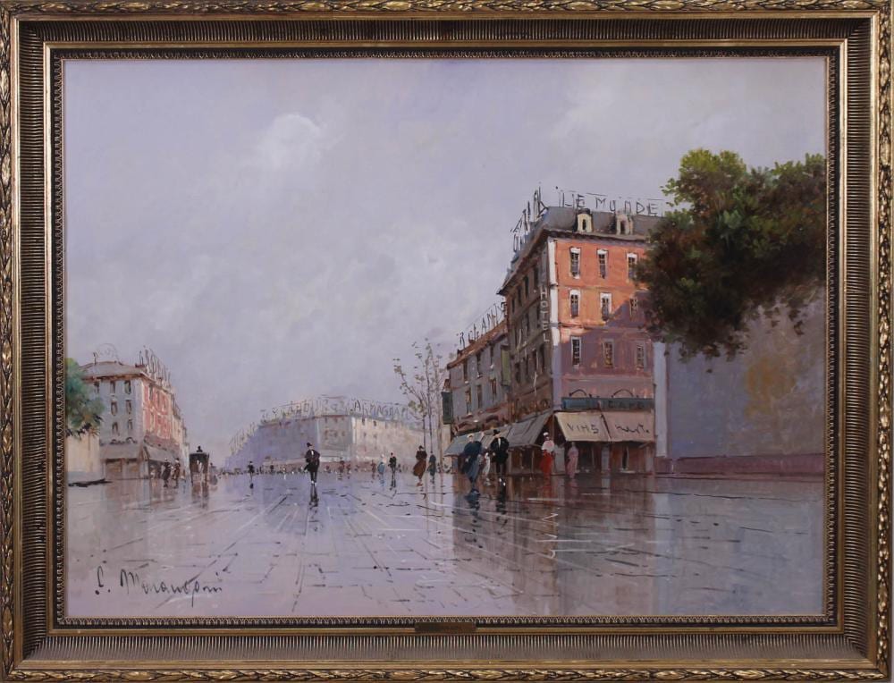 Aldo Marangoni comparable auction result: aldo marangoni oil on canvas