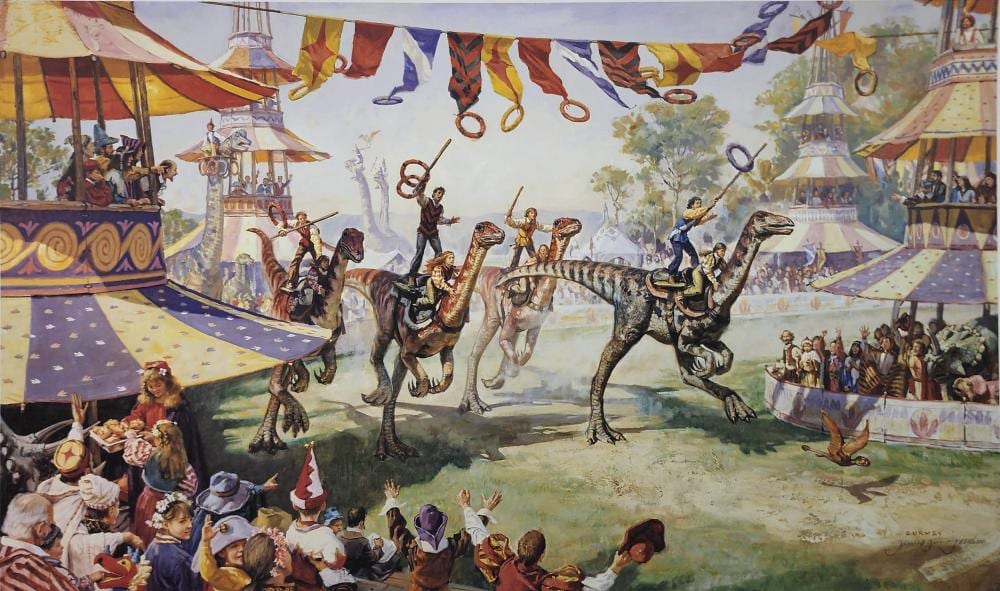 James Gurney comparable auction result: james gurney signed limited edition print