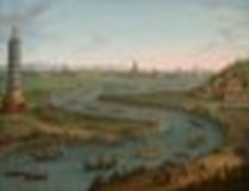Antonio Joli comparable auction result: antonio joli modena c 1700 1777 naples a capriccio with the french ambas