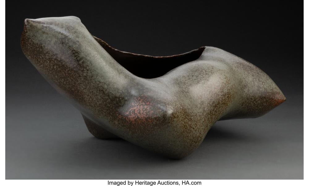takiguchi kazuo japanese b 1953 biomorphic sculpture glazed stoneware 9 1 4 · Heritage Auctions · 2022-09-29 Takiguchi Kazuo comparable auction result: takiguchi kazuo japanese b 1953 biomorphic sculpture glazed stoneware 9 1 4