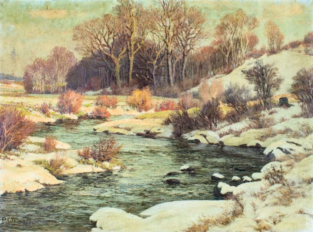 Paul Weimann comparable auction result: paul weimann german 1867 1945 oil painting antique