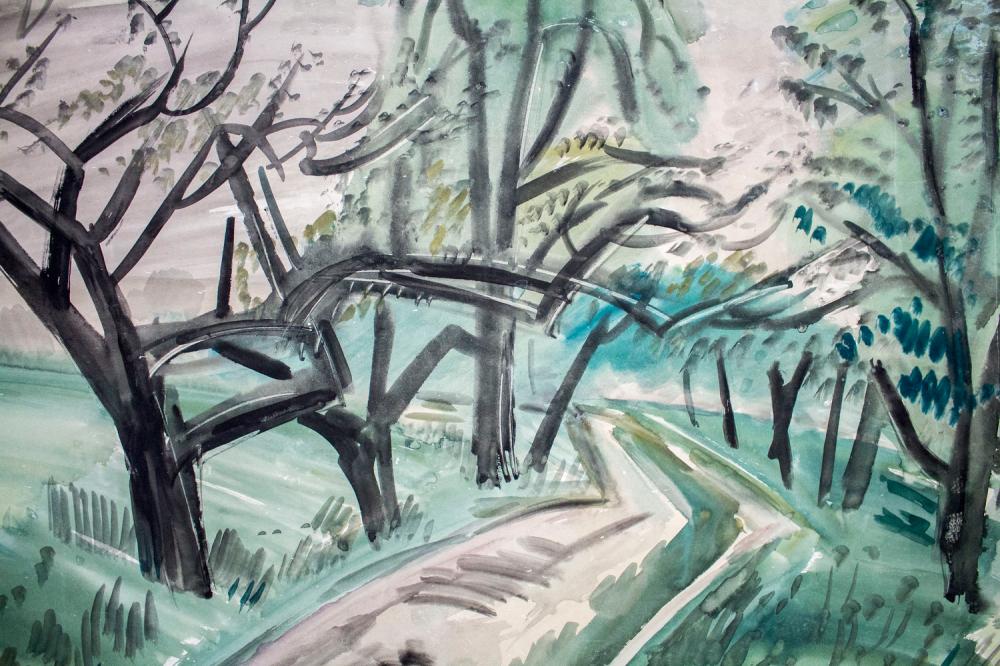 Carl Rabus comparable auction result: carl rabus 1898 1983 parklandschaft a park landscape 20 jh