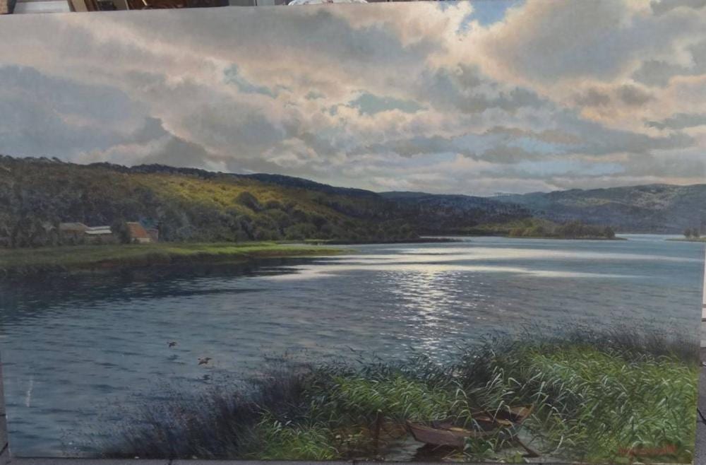 Milton Jensen comparable auction result: carl milton jensen 1855 1928 1916 see landschaft