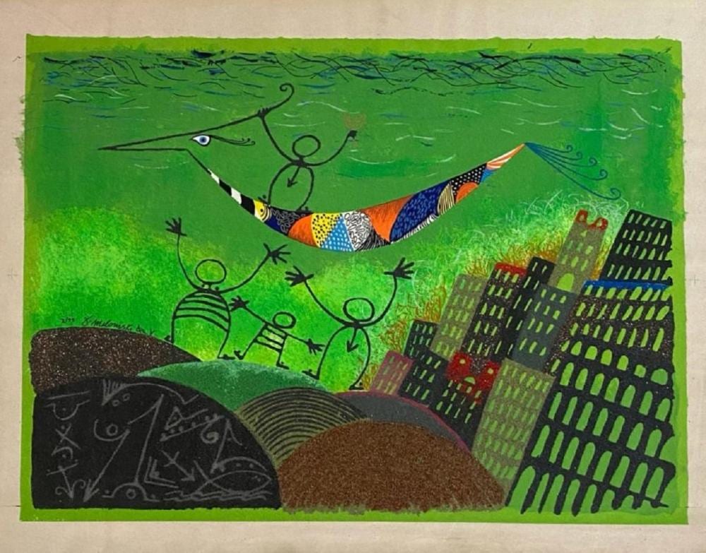 Meloninski da Villacidro comparable auction result: meloniski da villacidro untitled