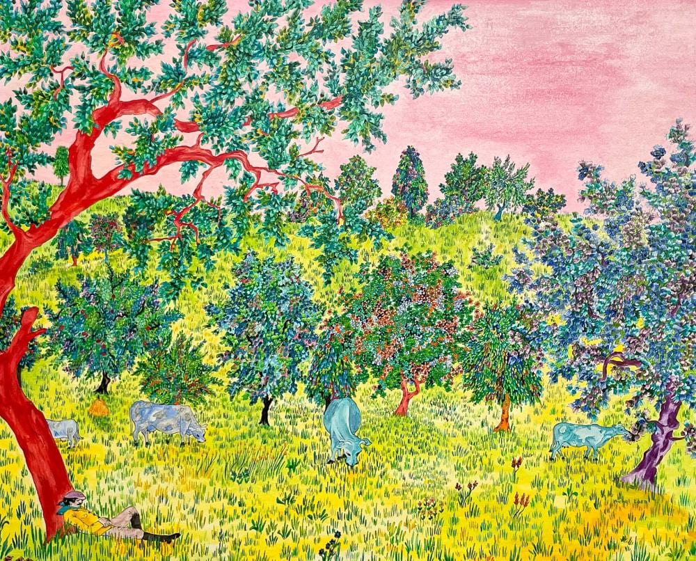 Michel Loeb comparable auction result: michel loeb le dormeur de val