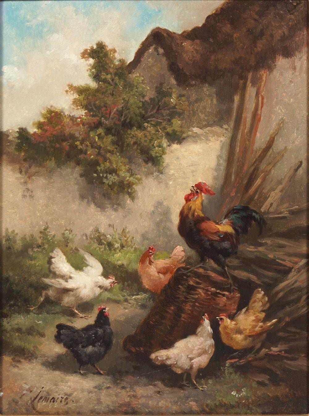 Louis Marie Lemaire comparable auction result: louis marie lemaire french 1824 1910