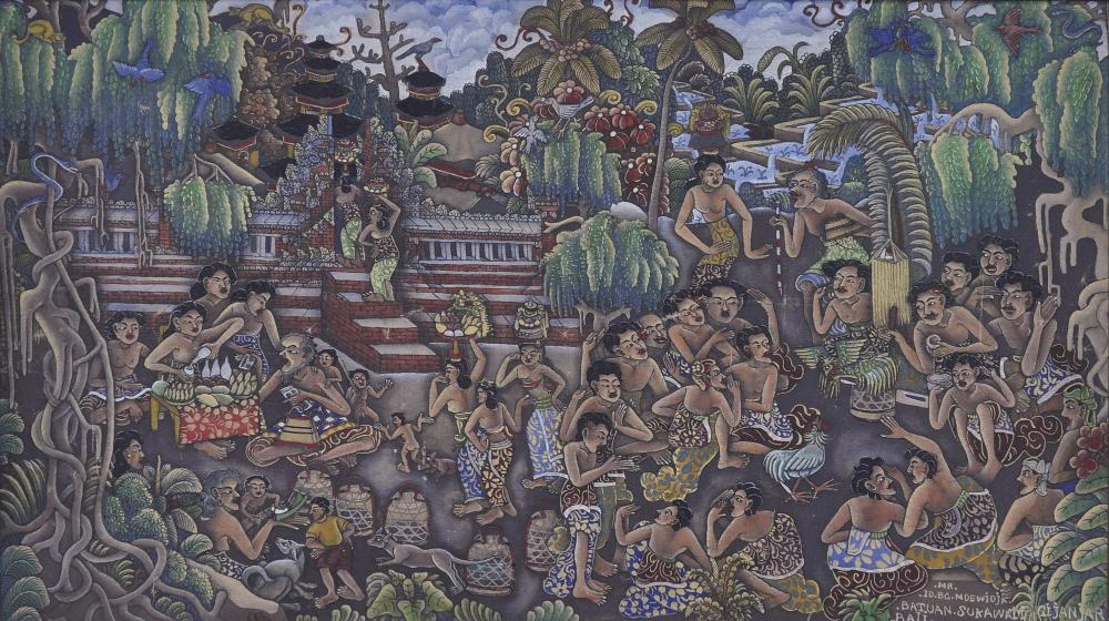 Ida Bagus Made Widja, Temple Festival comparable sale