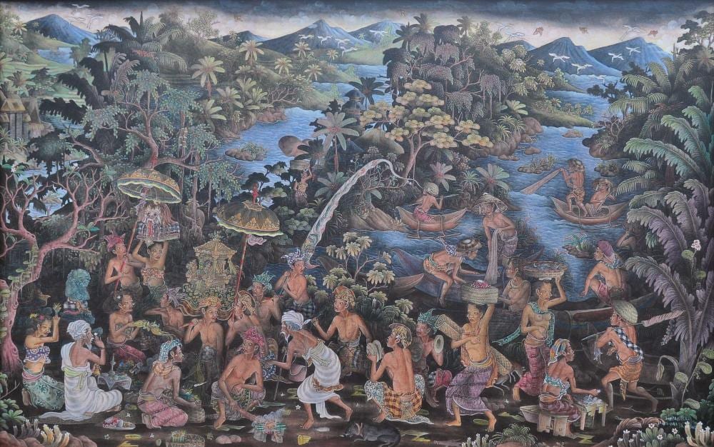 I Made Jagra, Melasti Procession comparable sale