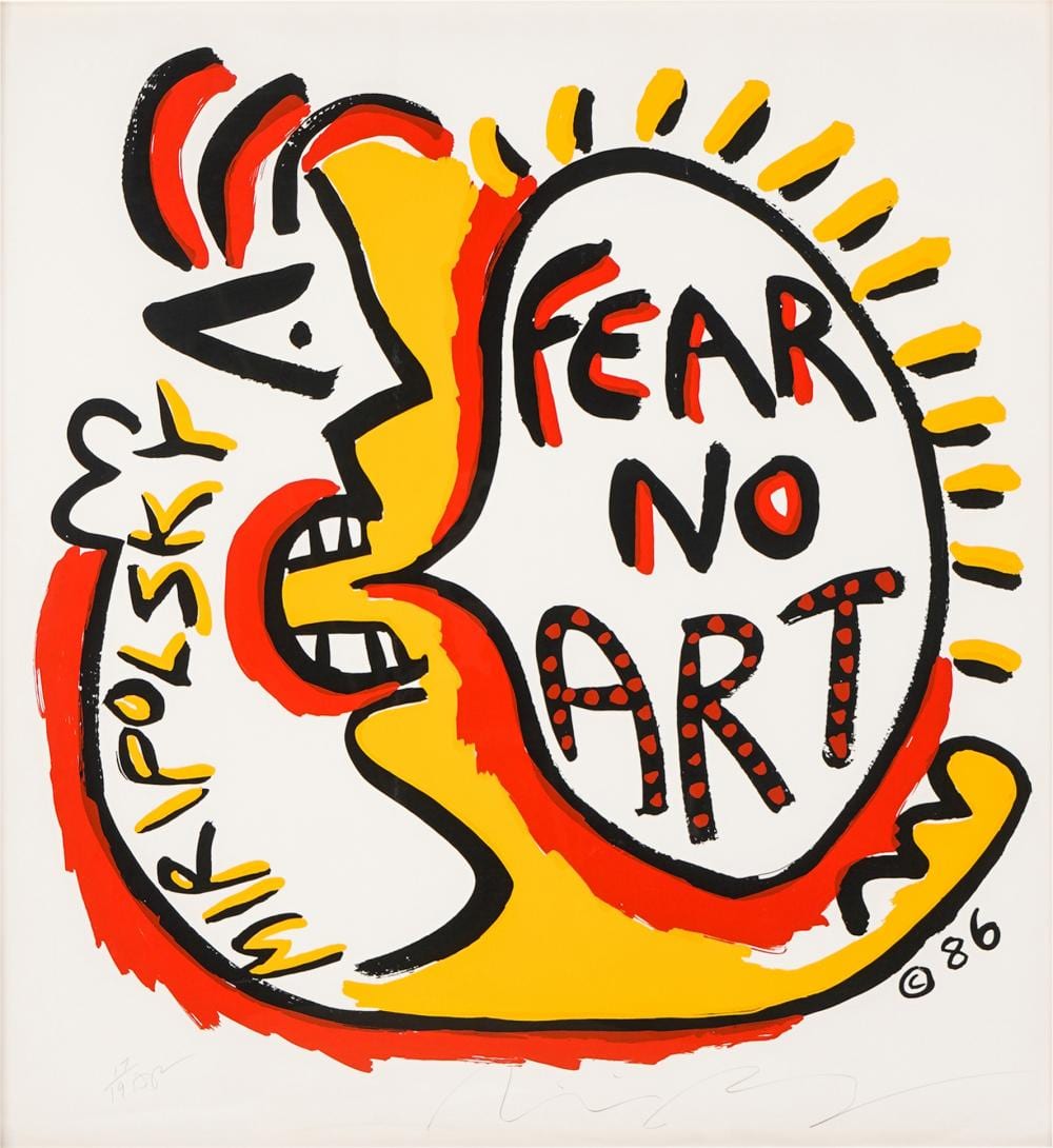 Andre Miripolsky comparable auction result: andre miripolsky b 1951 fear no art