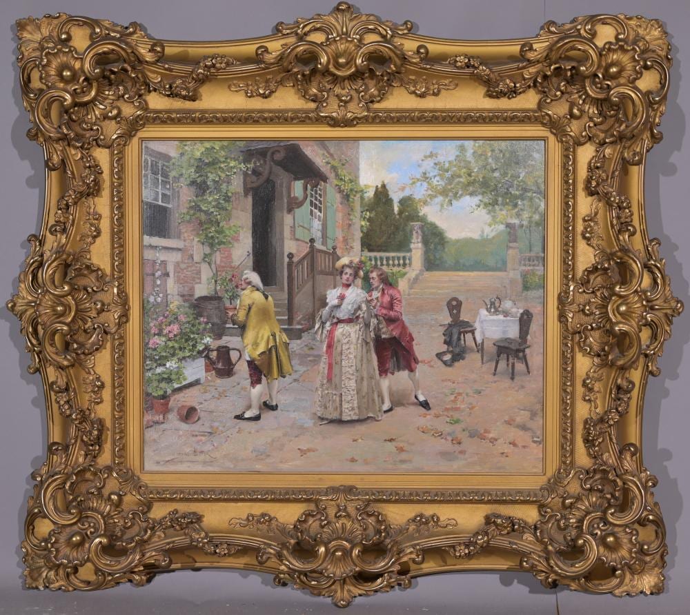 Henri Victor Lesur comparable auction result: henri victor lesur 1863 1900