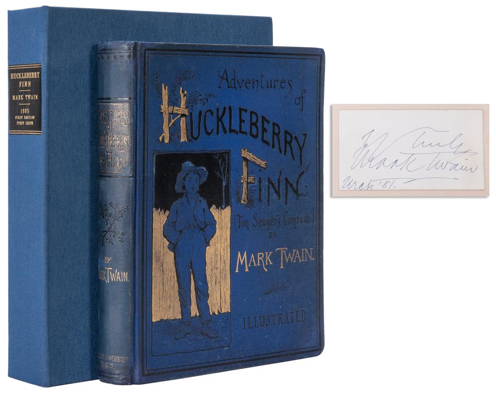 CLEMENS, Samuel Langhorne (“Mark Twain”) (1835–1910). The A... sold by Potter & Potter Auctions Inc., lot 361 — auction record photograph