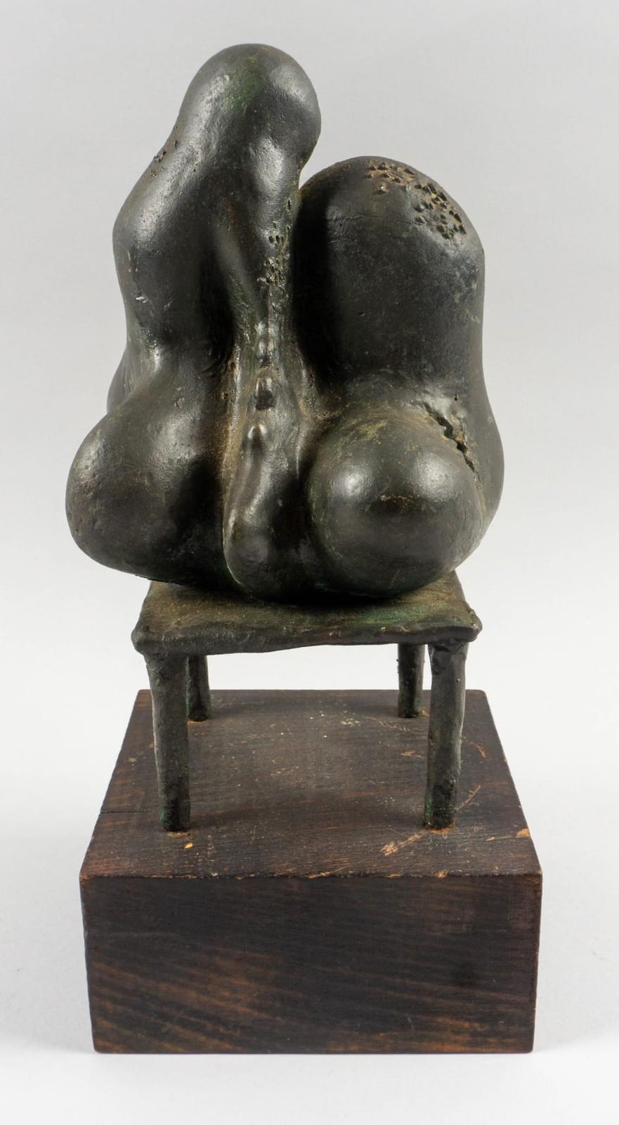 Raul Valdivieso comparable auction result: raul valdivieso chilean 1931 1993 abstract bronze without base 9 3 4 x 5 x 4 3 4 in 24 77 x 12 70 x 12 07 cm with base 12 1 4 x 5 5 8 in 31 12 x 14 29 cm
