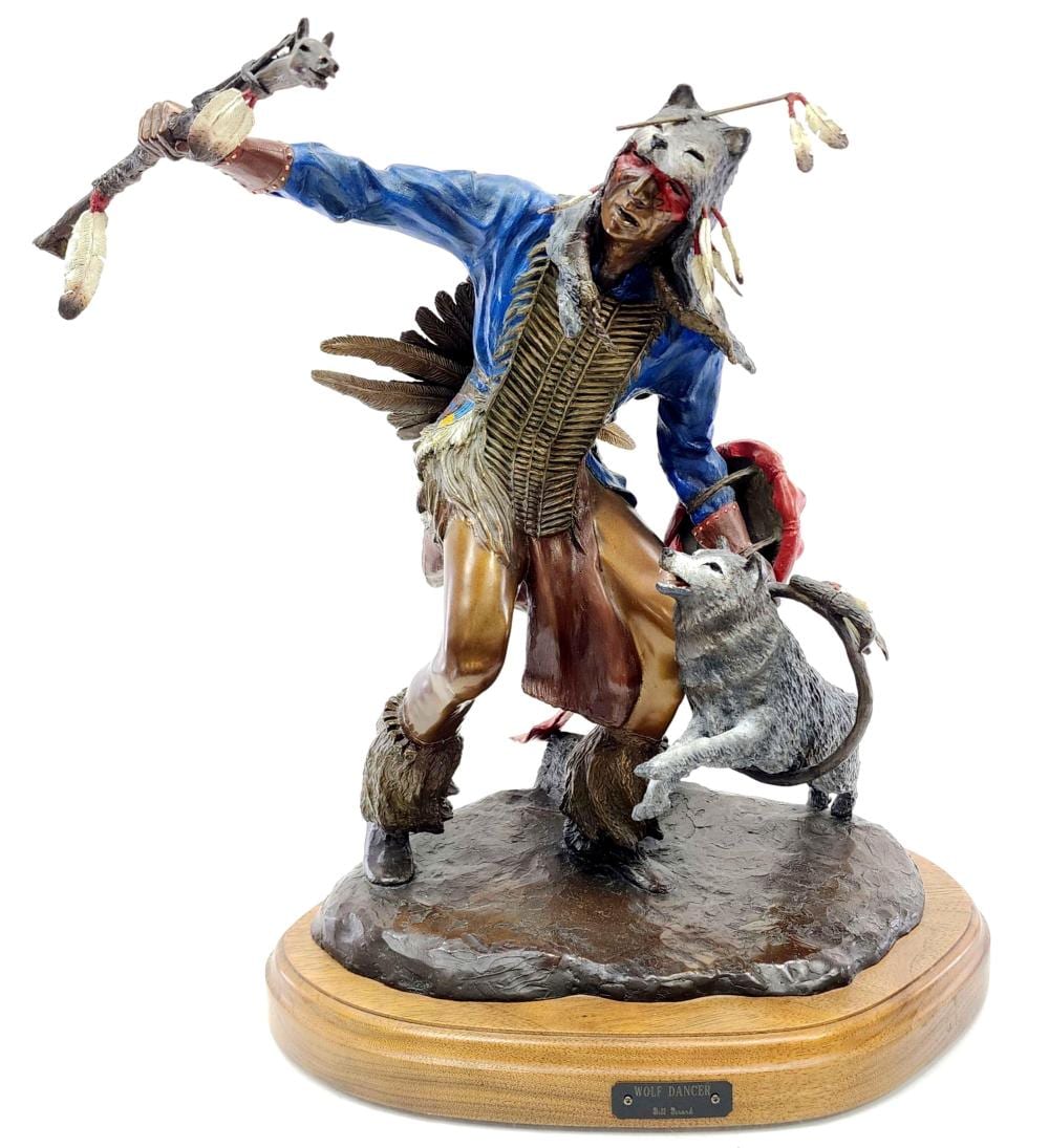 Bill Girard comparable auction result: bill girard b 1936 limited edition bronze sculpture